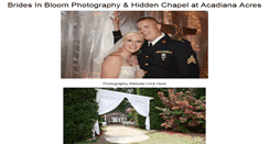Desktop Screenshot of bridesinbloomphotos.com